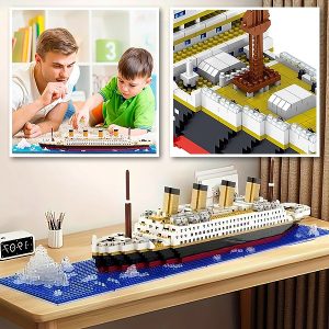 Set voor het in elkaar zetten van de Titanic | TITANICBLOCKS