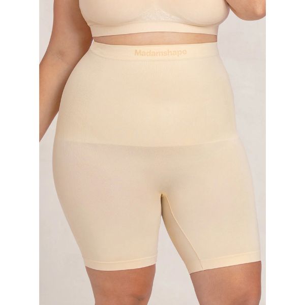 Dames compressieshorts met hoge taille