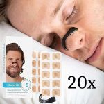Magnetische neusstrip voor een betere slaap