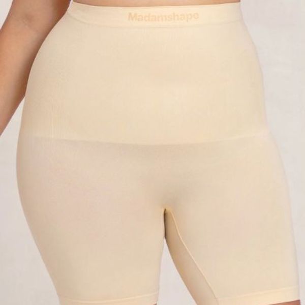 Dames compressieshorts met hoge taille